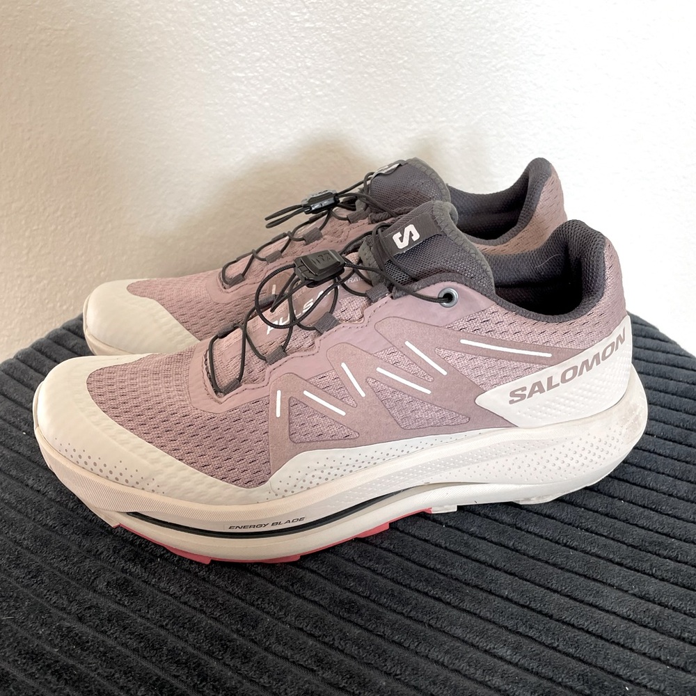 Salomon Pulsar Trail Shoes Purple Womens 8.5